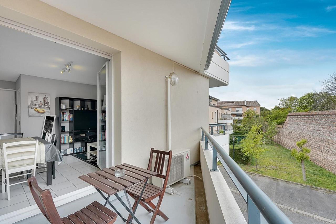 Sublime 64M With 2 Balconies For 6 In Toulouse Apartamento Exterior foto